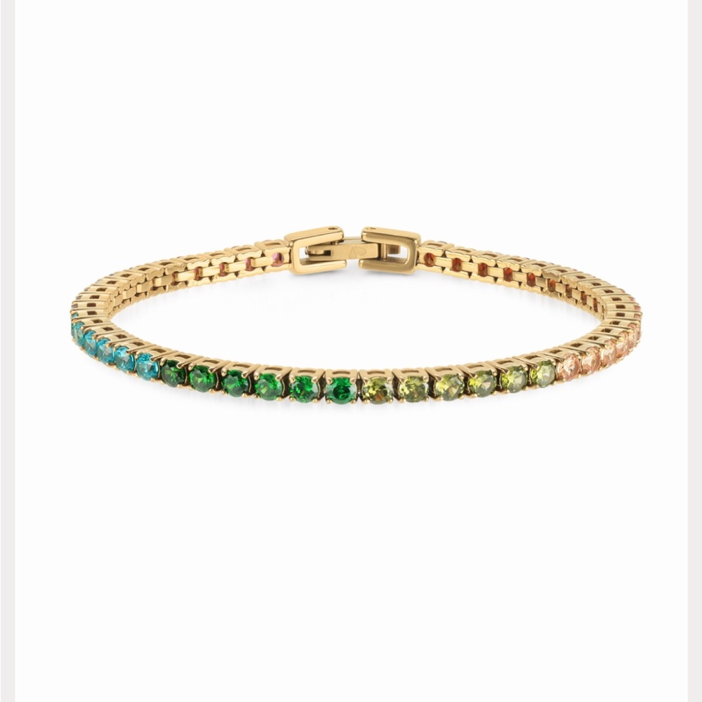 Hey Harper Aurea Rainbow Tennis Bracelet